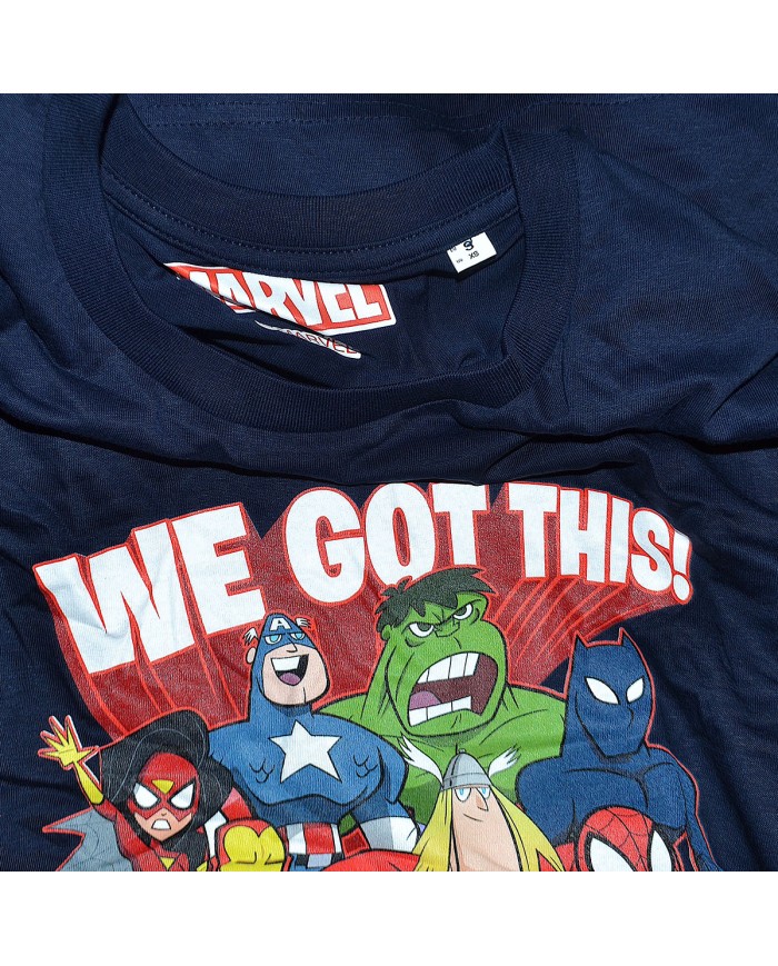 Marvel t-shirt blue S