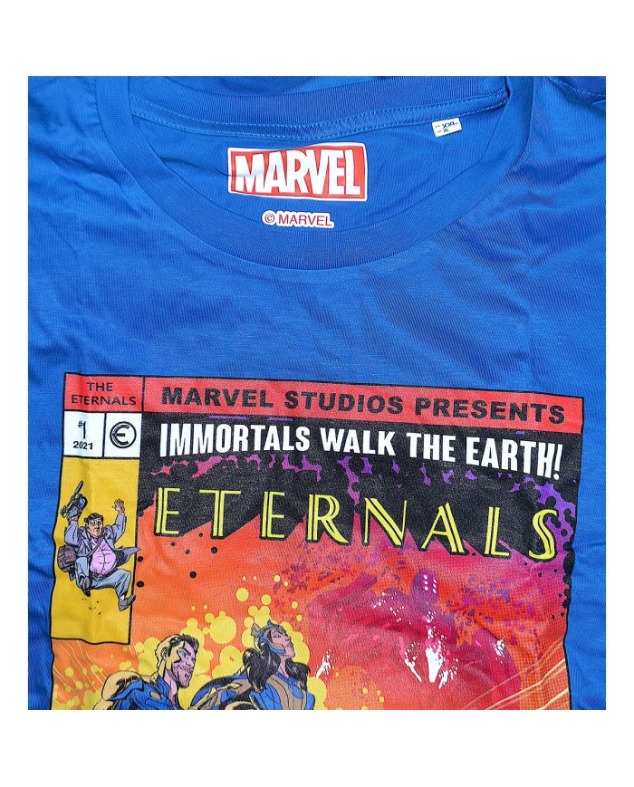 Marvel t-shirt blue XXL