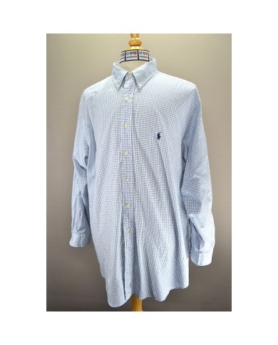Ralph Lauren shirt long-sleeve blue XXL
