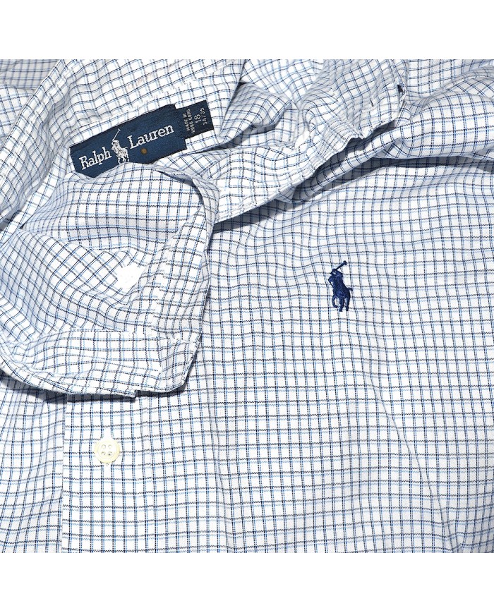 Ralph Lauren shirt long-sleeve blue XXL
