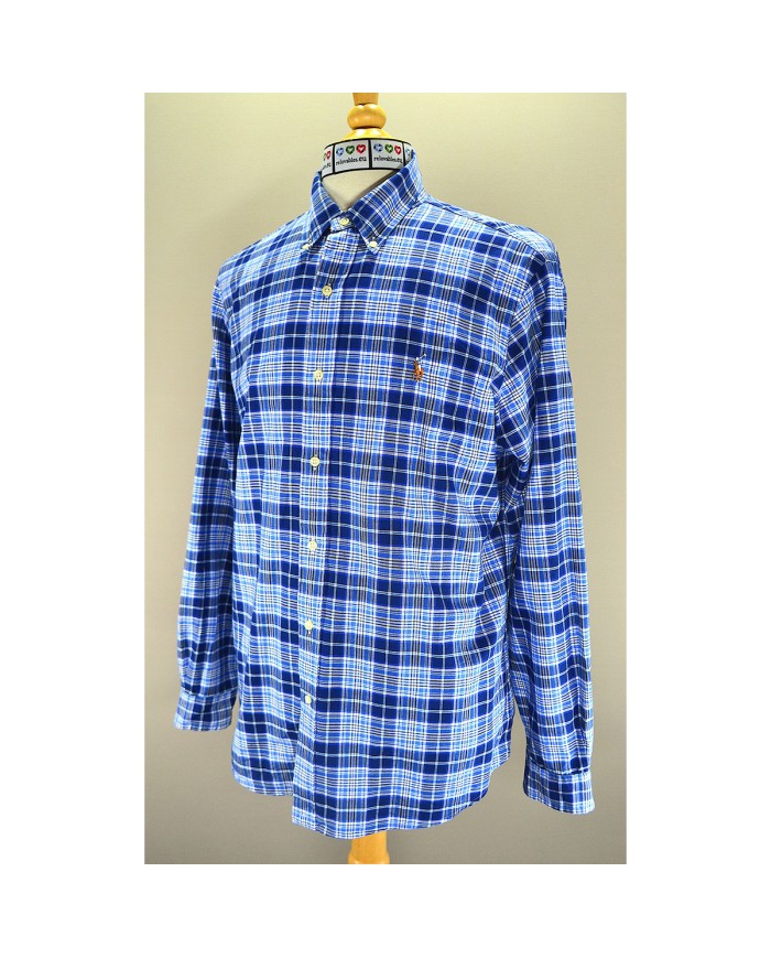 Ralph Lauren shirt long-sleeve blue L