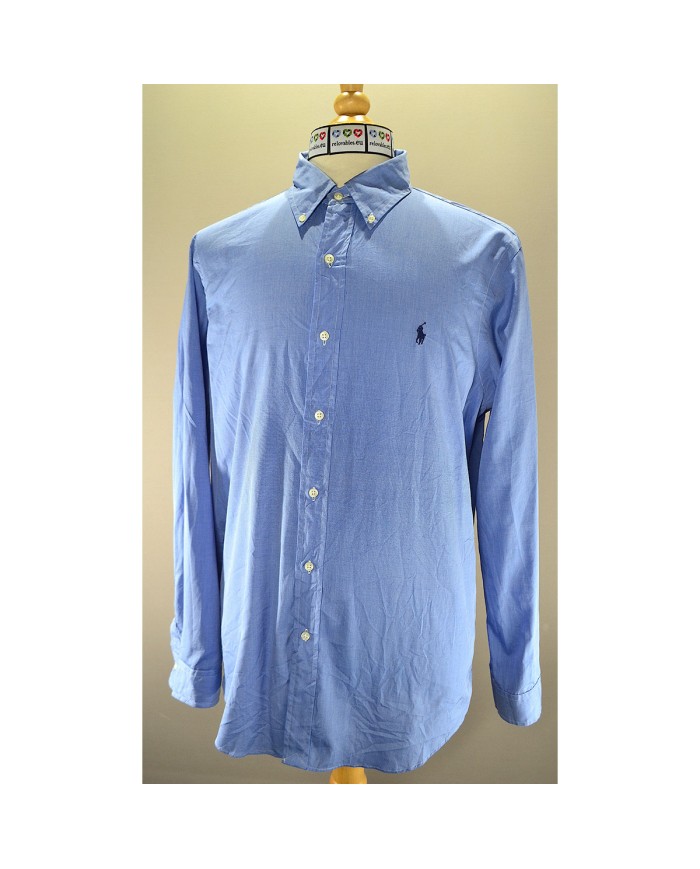Ralph Lauren shirt long-sleeve blue L