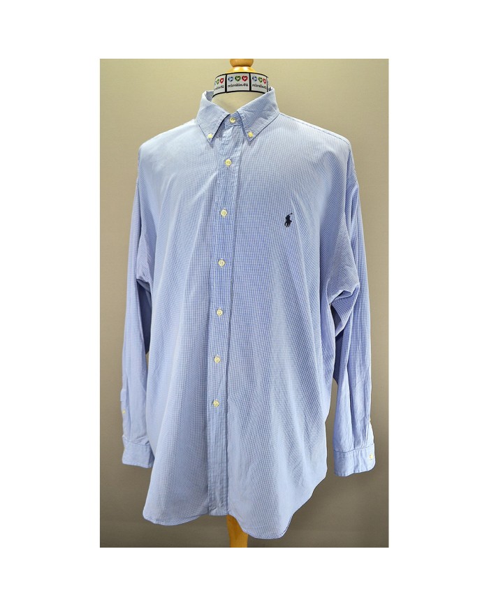 Ralph Lauren shirt long-sleeve blue XXL