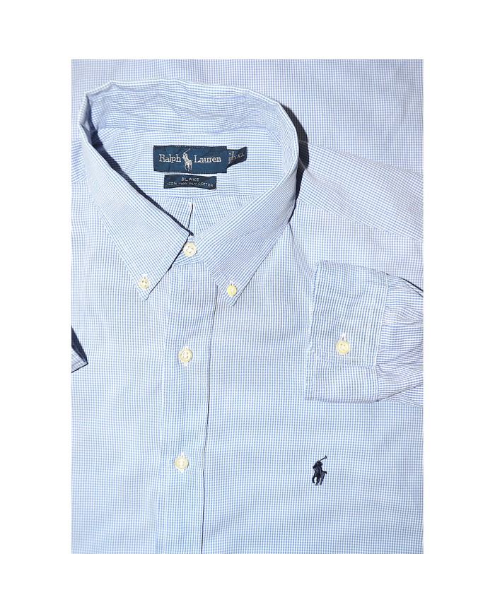 Ralph Lauren shirt long-sleeve blue XXL