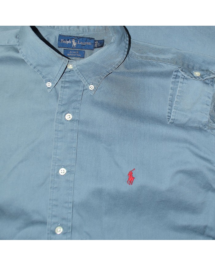 Ralph Lauren heavy shirt long-sleeve blue L