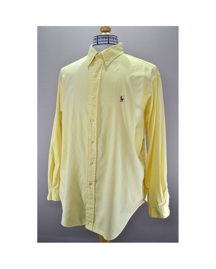 Ralph Lauren shirt long-sleeve yellow XL