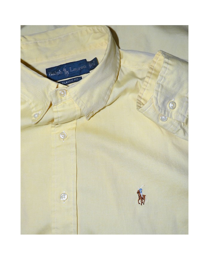 Ralph Lauren shirt long-sleeve yellow XL