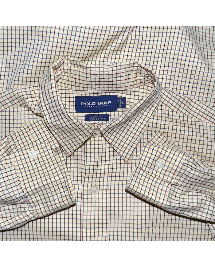 Ralph Lauren golf shirt long-sleeve yellow L