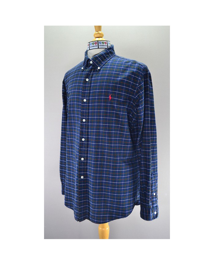 Ralph Lauren shirt long-sleeve blue XL