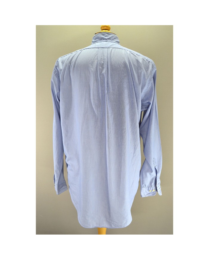 Ralph Lauren striped shirt long-sleeve blue size 15,5 34/35