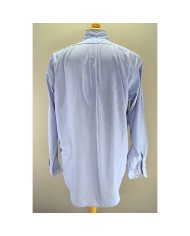 Ralph Lauren striped shirt long-sleeve blue size 15,5 34/35