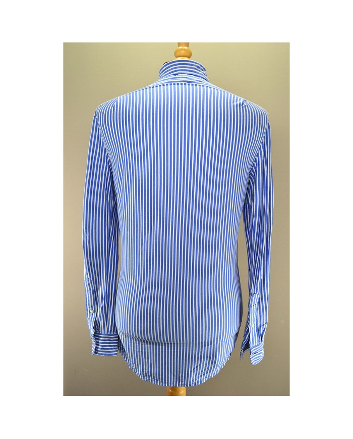 Ralph Lauren striped shirt long-sleeve blue S