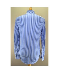 Ralph Lauren striped shirt long-sleeve blue S