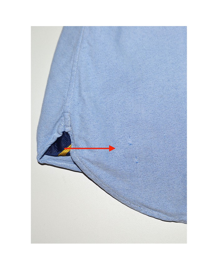 Ralph Lauren shirt long-sleeve blue M slim-fit