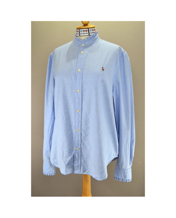 Ralph Lauren shirt long-sleeve blue XXL