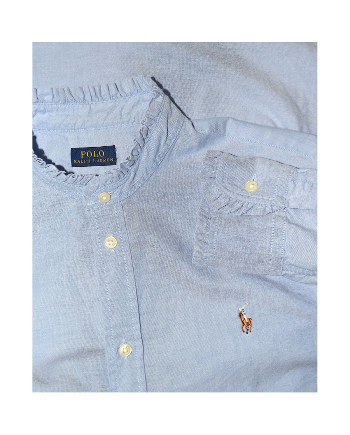 Ralph Lauren shirt long-sleeve blue XXL