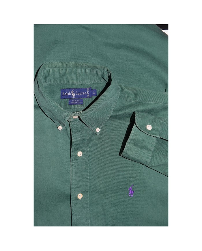 Ralph Lauren heavy shirt long-sleeve green L