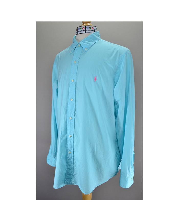 Ralph Lauren shirt long-sleeve blue XL