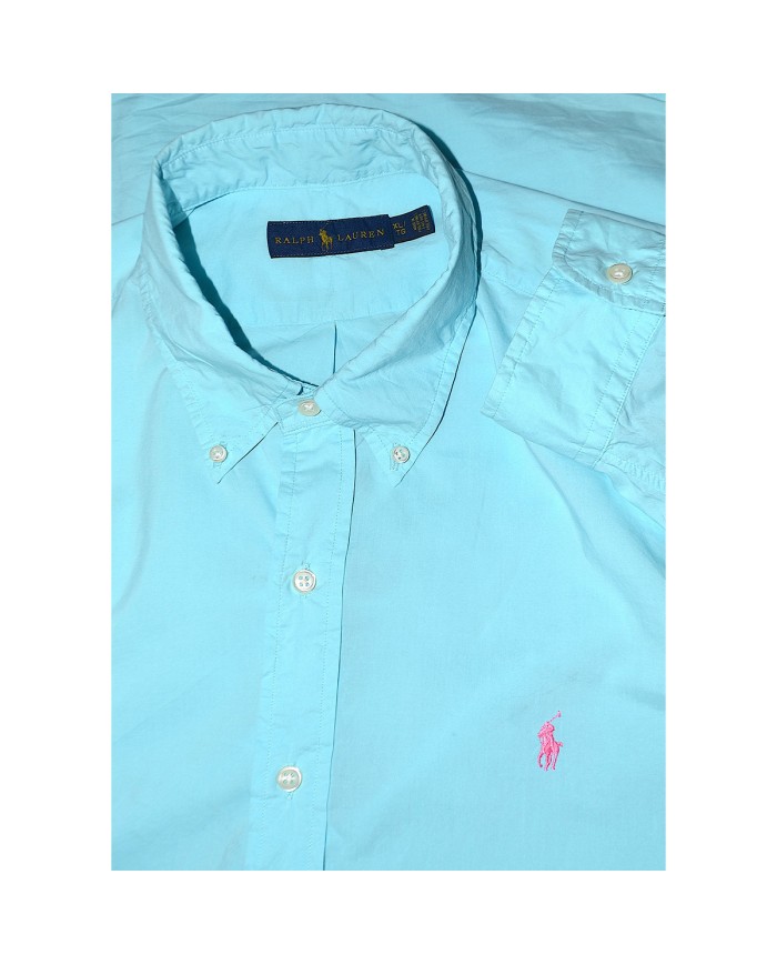 Ralph Lauren shirt long-sleeve blue XL