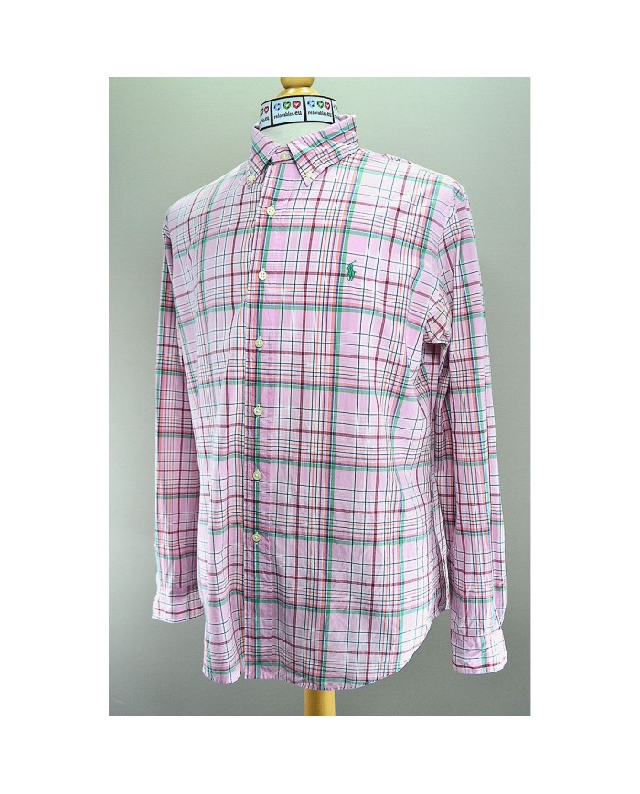 Ralph Lauren  shirt long-sleeve custom fit pink L