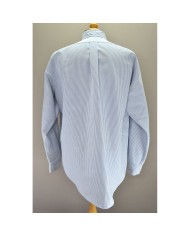 Ralph Lauren heavy shirt long-sleeve striped blue XL