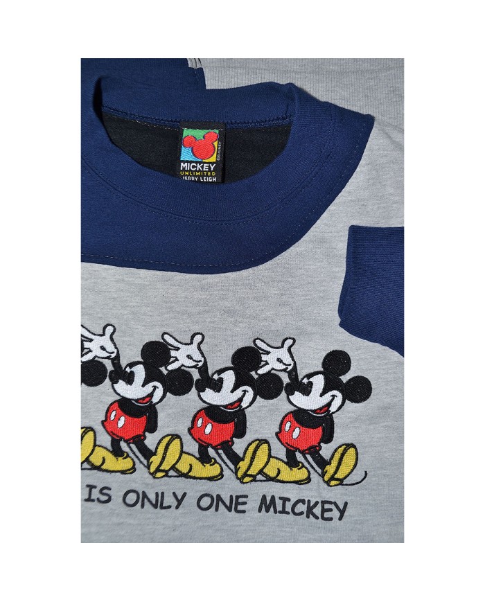 Disney reworked sweater gray blue XXL