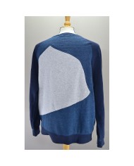 Adidas reworked sweater blue gray S