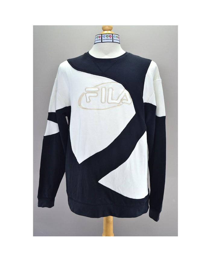 Fila reworked sweater black white XXL