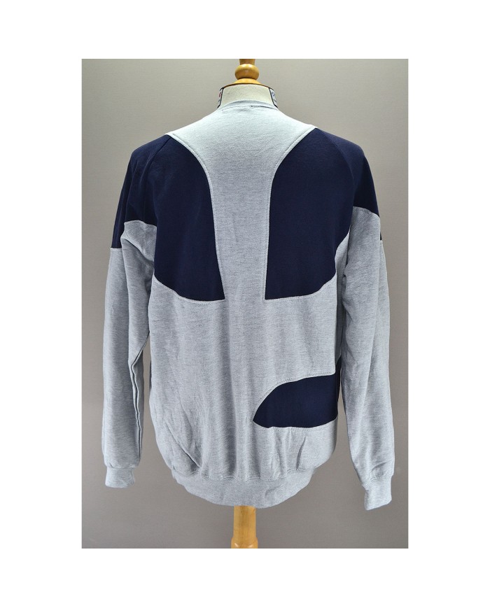 Tommy Hilfger reworked sweater gray blue XL