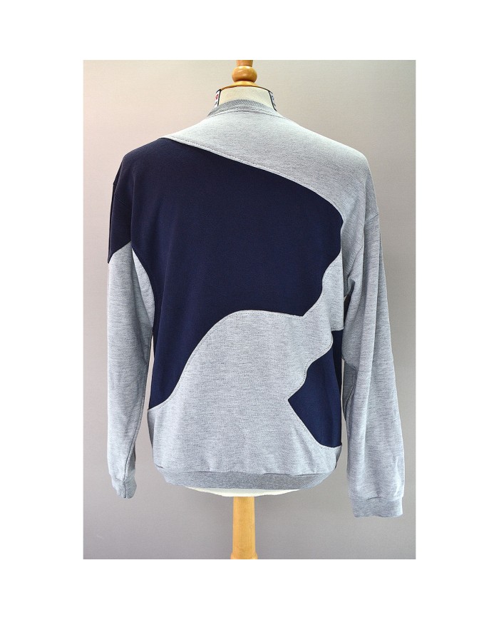 Champion reworked sweater blue gray M