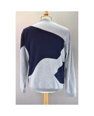 Champion reworked sweater blue gray M