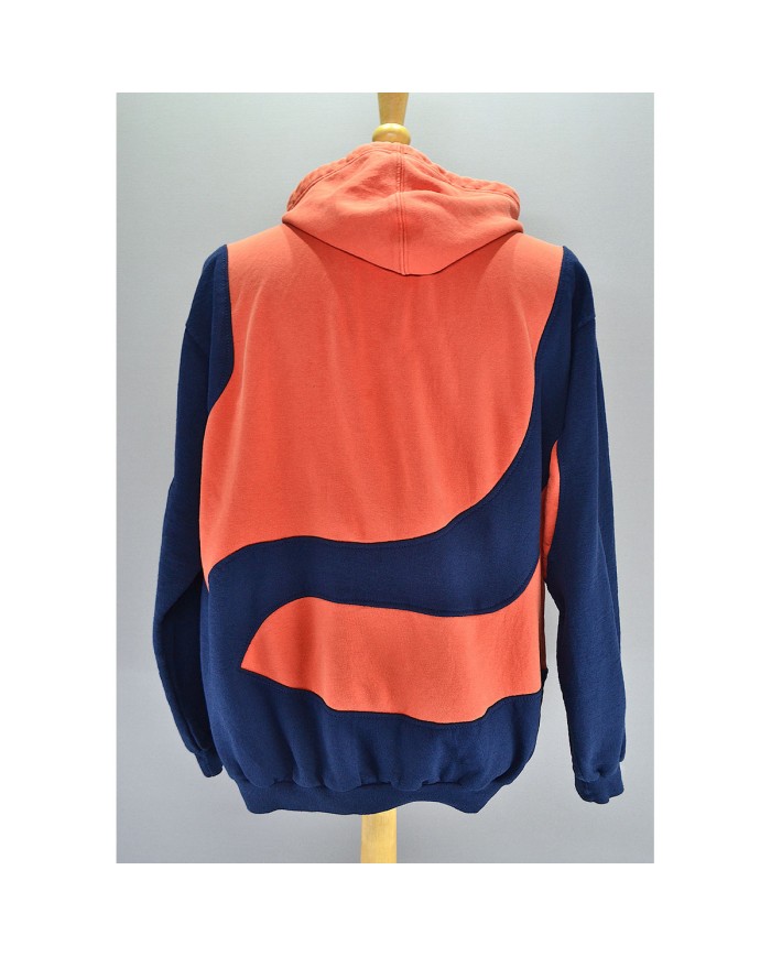 GAP reworked hoodie orange blue M