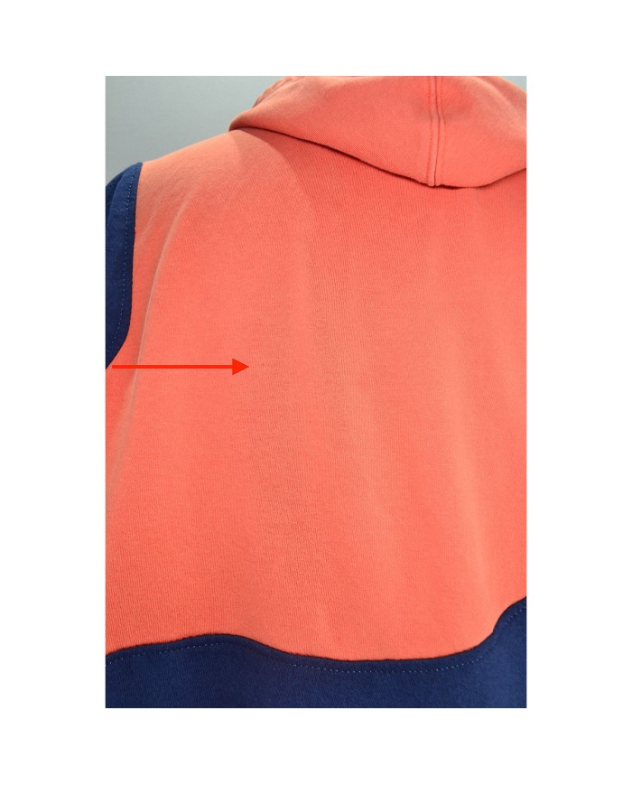 GAP reworked hoodie orange blue M