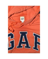 GAP reworked hoodie orange blue M