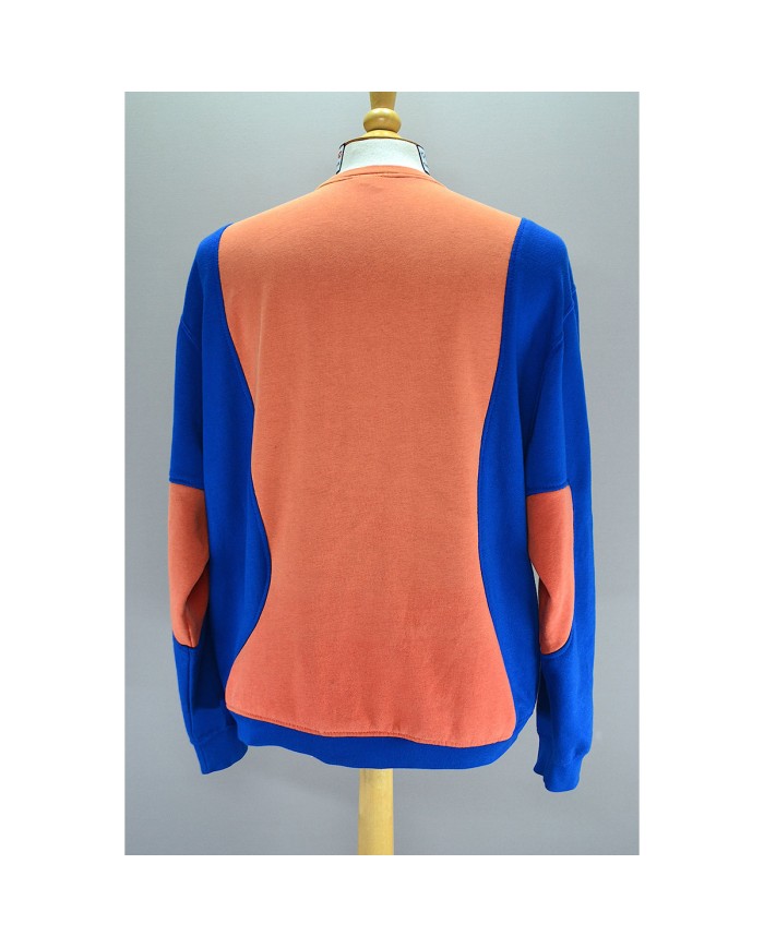 Puma reworked sweater orange blue L