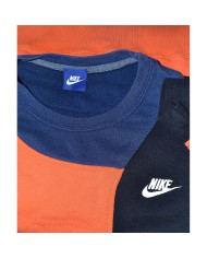 Nike reworked sweater black orange M