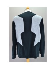 Reebok reworked sweater gray black S