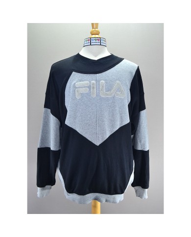 Fila reworked sweater black gray XL