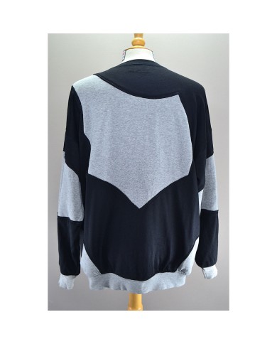 Fila reworked sweater black gray XL