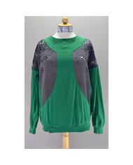 Adidas reworked sweater brown S