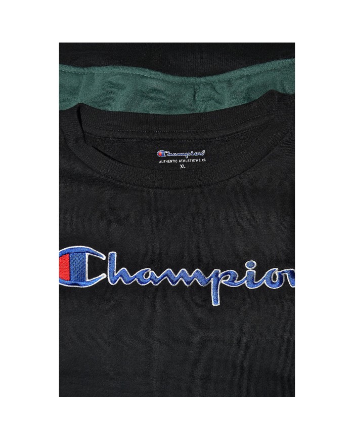 Champion reworked sweater black green XL