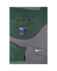 Nike reworked sweater gray green L