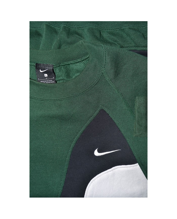 Nike reworked sweater black green XXL