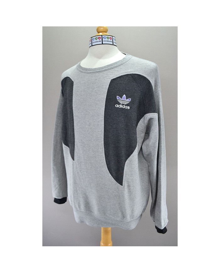 Adidas reworked sweater gray black S