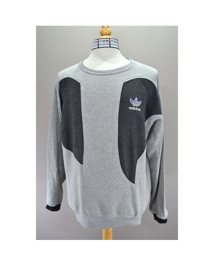 Adidas reworked sweater gray black S