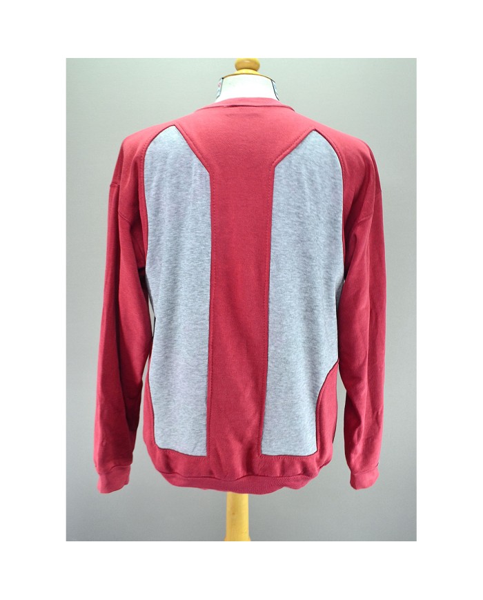 Champion reworked sweater red gray L