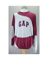 GAP reworked sweater gray  red XXL