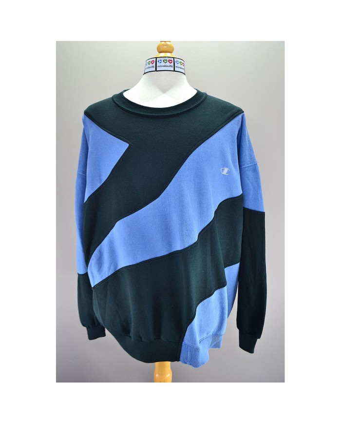Champion reworked sweater blue black XXL