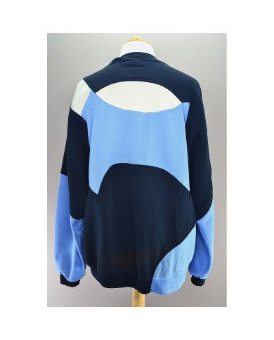 Reebok reworked sweater blue black S