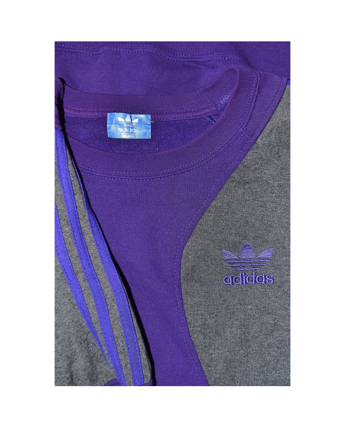 Adidas reworked sweater purple gray XL